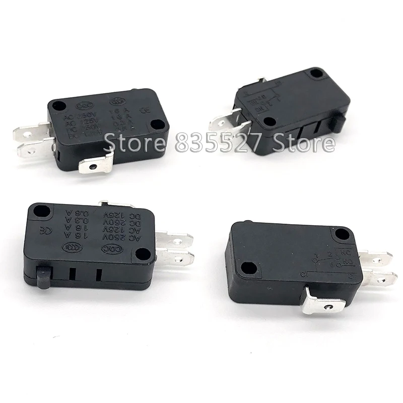 10pcs/lot Large micro switch V-15-1C25, silver point V-15-IC25 microwave oven, contact switch, copper point tact switch