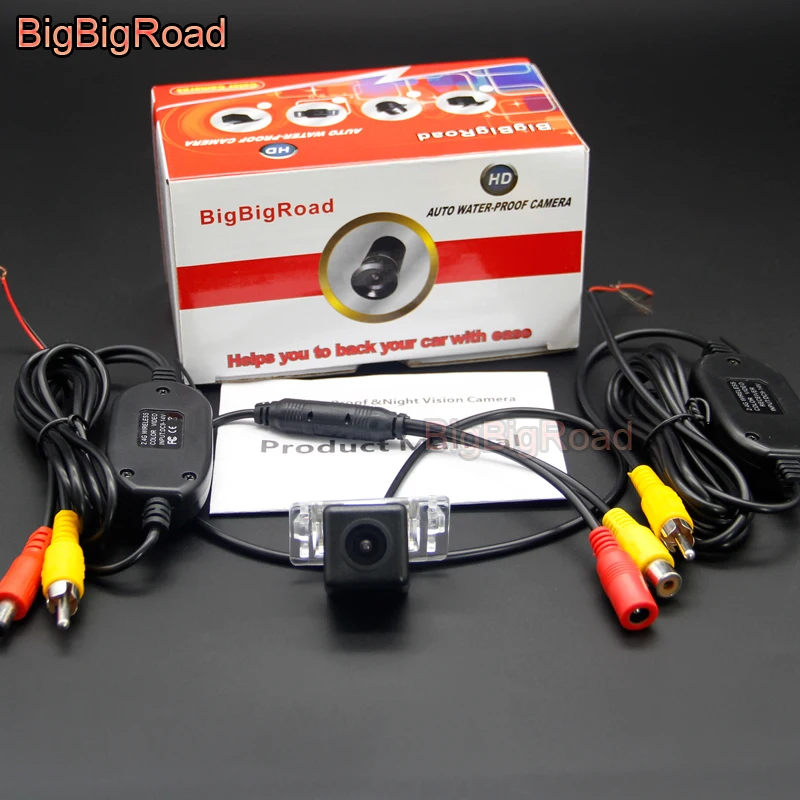 BigBigRoad Car Rear View Parking Backup Camera For Toyota Camry 2007 2008 2009 2010 2011 2012 Night Vision Waterproof