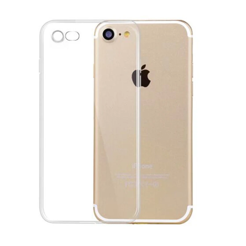 Ultra Thin Soft Transparent Clear Phone Case For iphone 7 6 6S 8 Plus 5 5s 2020 SE3 11 12 13 14 Pro X Xr Xs Max Silicone Cover