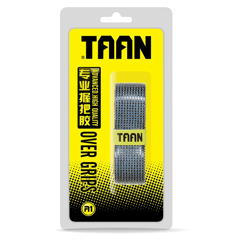 4pcs TAAN TW090 Tennis Racket Grip Viscosity Double Over Grip Sweat Badminton Racket Durability tennis Overgrips