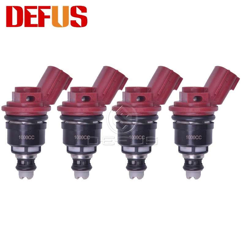 DEFUS 8PCS Hot Sale 16600-RR544 1200cc Fuel Injector For Nismo Silvia Skyline SR20 S13-S15 SR20DET KA24DE Replace