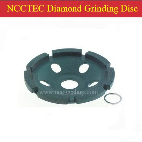 

4'' NCCTEC Diamond grinding DISC | 100mm Concrete granite grind CUP wheel | single 1 row single head diamond tools