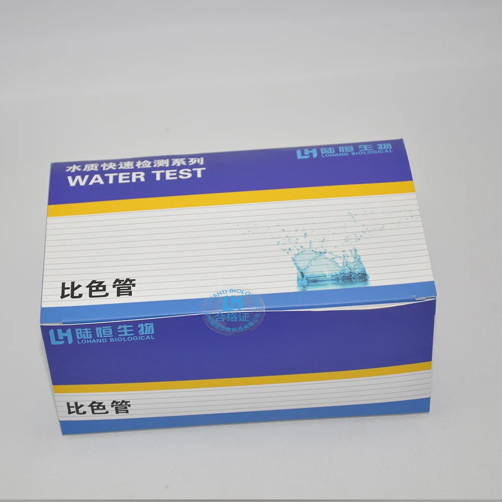 

Hexavalent chromium kit rapid detection test tube test kit industrial waste water determination chromium ion colorimetric tube