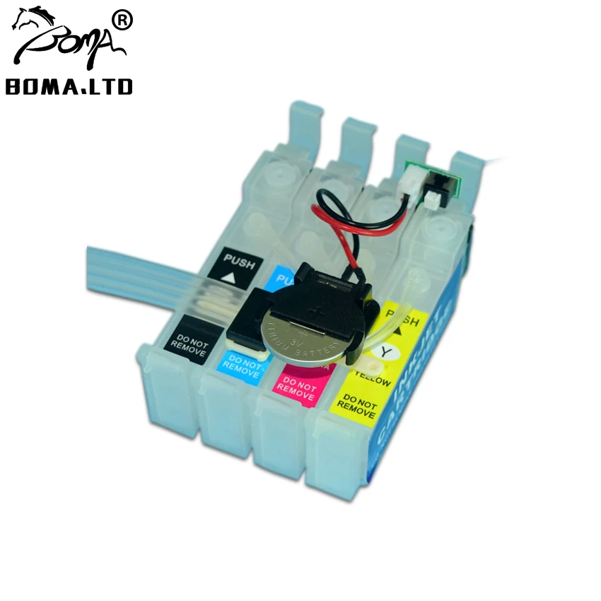 Imagem -04 - Bulk Ink Ciss com Chip Arc Epson Expression Casa Xp5100 Xp-5105 Workforce Wf2860 Wf-2865 Europa T02w1-t02w4 502xl 502