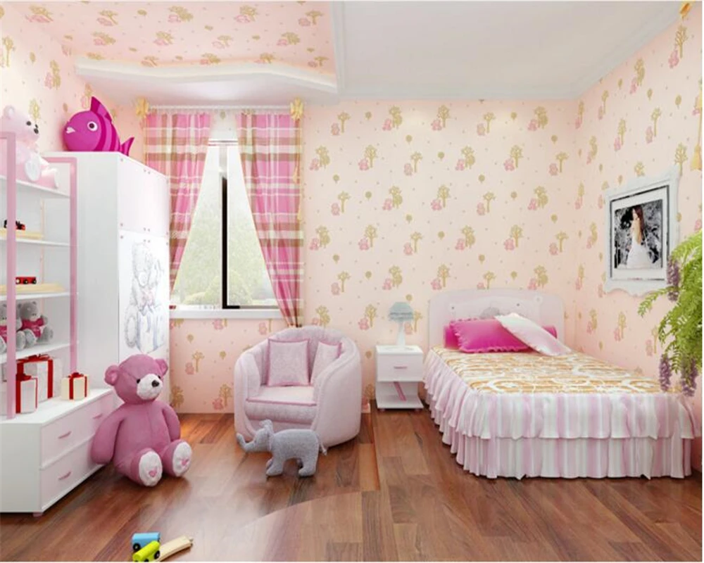 

beibehang Precision 3D three-dimensional nonwoven wallpaper children's room full of cartoon wallpaper papel de parede tapety