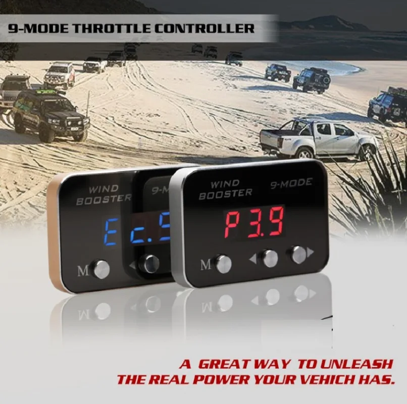 Electronic Throttle Accelerator 9-MODE Controller Wind Booster for LEXUS LUXGEN MAYBACH