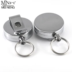 MNFT 1PCS Fly Fishing Zinger Retractor Metal Carabiner Fishing Tackle Accessories Clip Stretching Clasp Accesory Extractor Tool