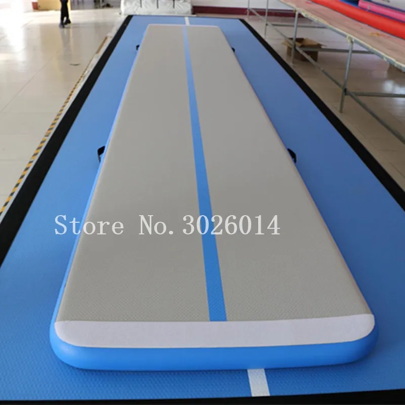 

Free Shipping 7x1x0.2m Inflatable Gymnastics Airtrack Tumbling Mat Air Track Floor Mats with Electric Air Pump for Home