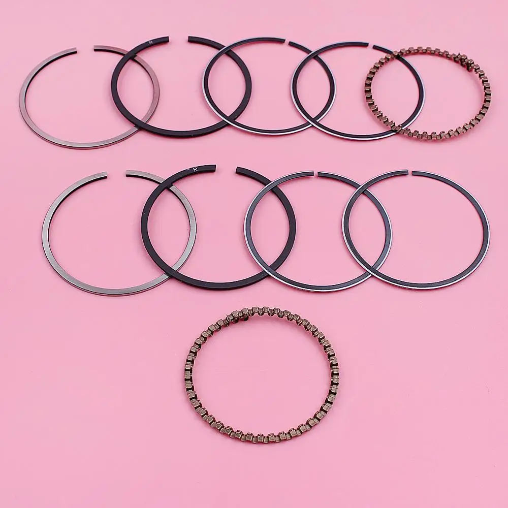2pcs/lot 39mm Piston Rings For Honda GX31 GX35 GX35NT HHT31S HHT35S Trimmer Lawn Mower Engine Replace Spare Part