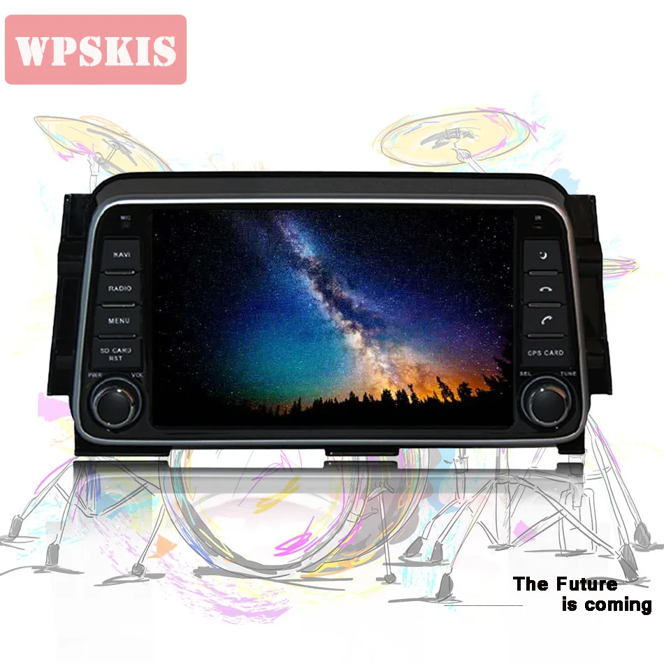 

WPSKIS 8" HD Android 13 in dash CAR AUTO Radio Stereo audio video music pc player for NISSAN KICKS 2014 Micra 2017 gps navi aux