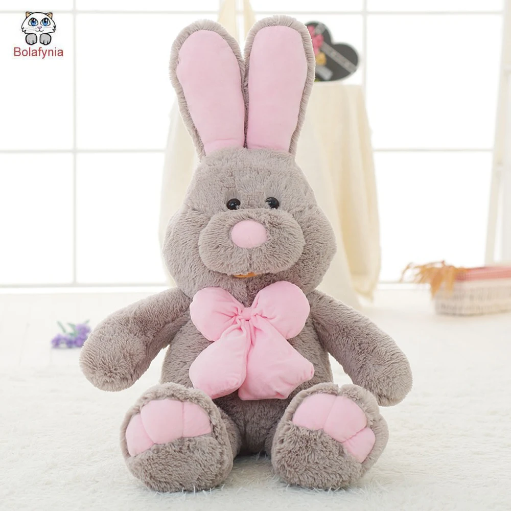 Long Ear Cartoon Rabbit Cute Girl Pillow Children Plush Stuffed Toy Kids Christmas Birthday Gift