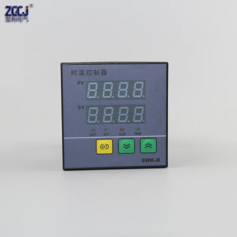 Termostato Digital de-50 a 1372 grados Celsius, controlador de temperatura con salida de alarma de zumbador y función de tiempo de 0 a 9999 segundos