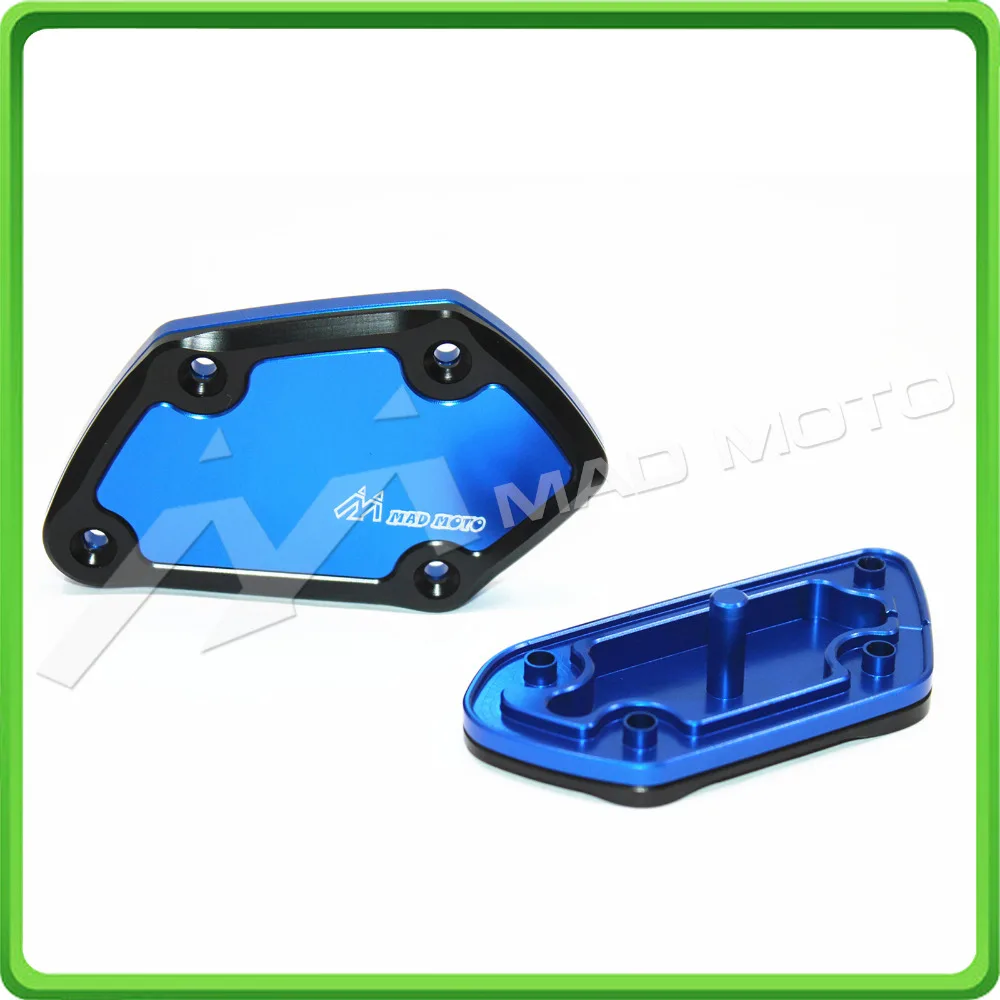 CNC Front Clutch & Brake reservoir cover set For 2013 2014 2015 BMW R1200GS R1200 GSA ADV Adventure Water-Cooled Blue