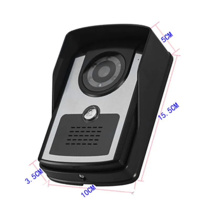 Water-proof IP55 APP Remote Control 720P WIFI Doorbell Video Door Phone