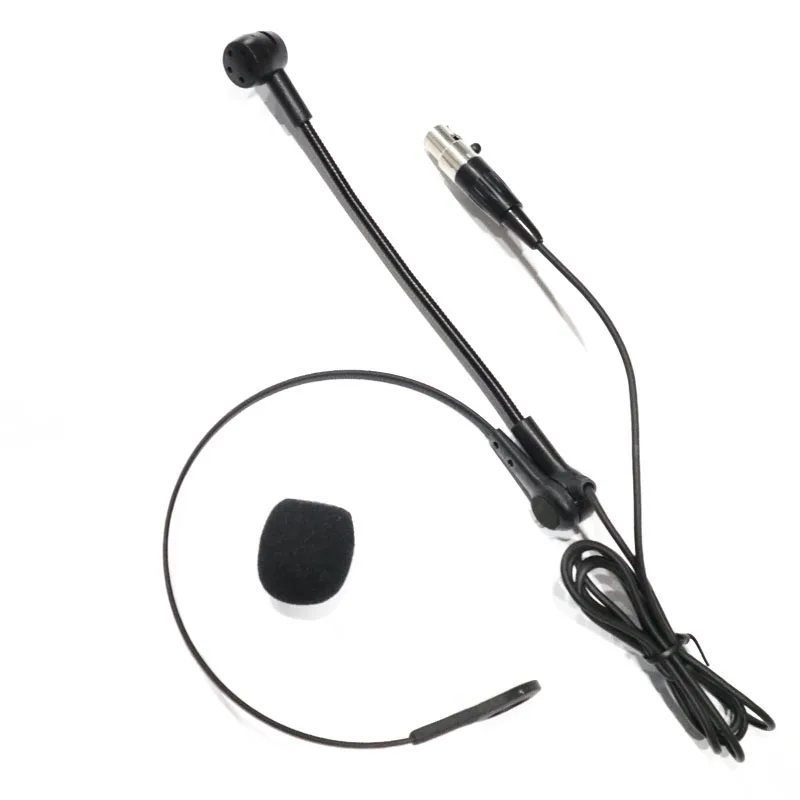 Top Quality Cardioid Dynamic Headset Microphone For Sennheiser/Shure/Mipro Wireless Head Headworn Wearing Mic