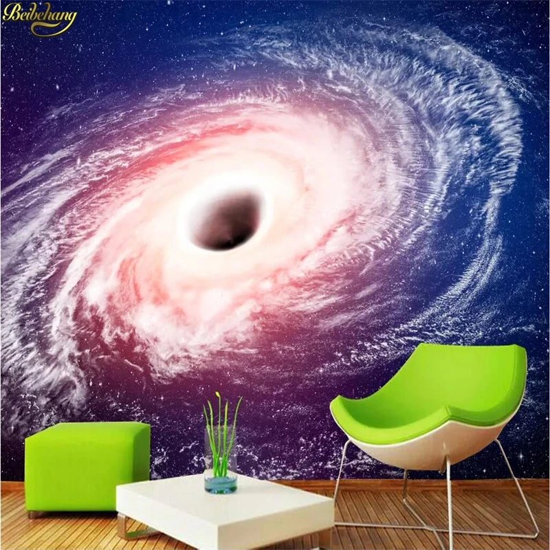 3d wallpaper mural dreamy galaxy black hole beautiful sofa background wall papers home decor papel de pared wall paper