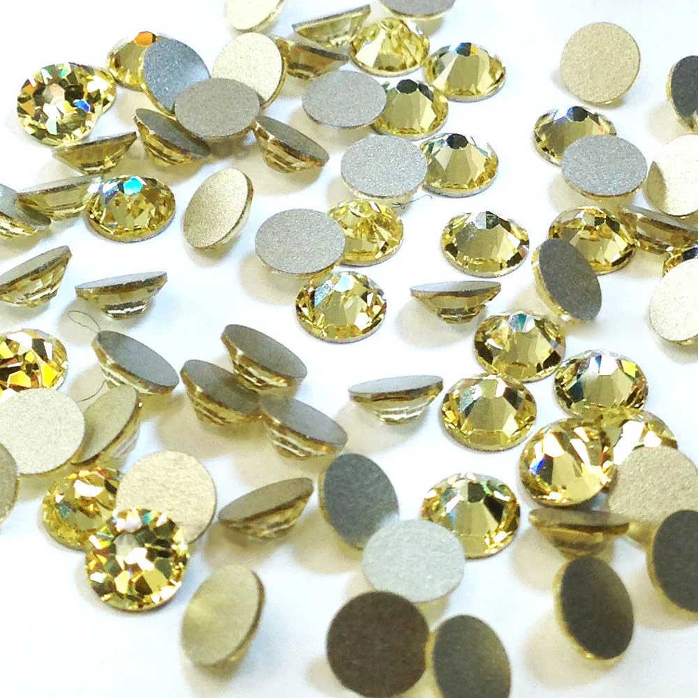 Jonquil-Shinning Stone Strass Non Hotfix Rhinestones, Flatback Gems, 3D Gems, DIY Nail Bags, Garment Decorations, Top Quality