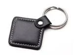 1482 RFID Transponder Tools 13.56MHz RFID/NFC Leather Keychain Fob - Classic 1K