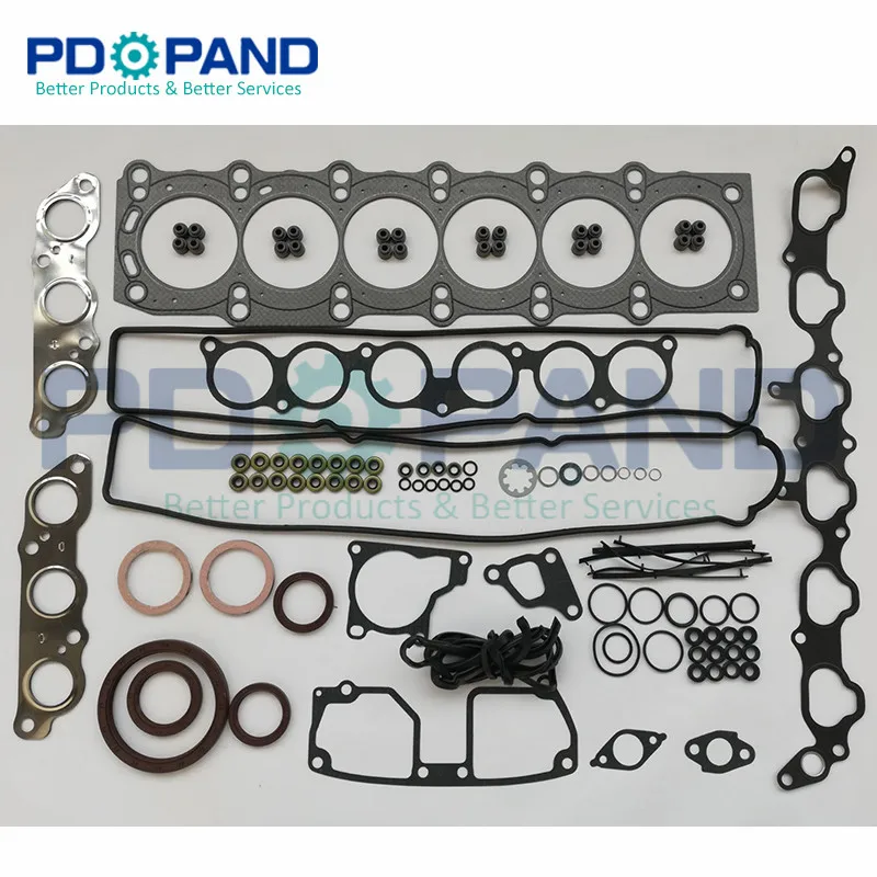 1JZ 2JZ 1JZGE 2JZGE Engine Overhaul Gasket Kit for Toyota CROWN JZS13 YS13 LS13 GS13 Saloon/SUPRA for Lexus GS300 3.0 2997cc