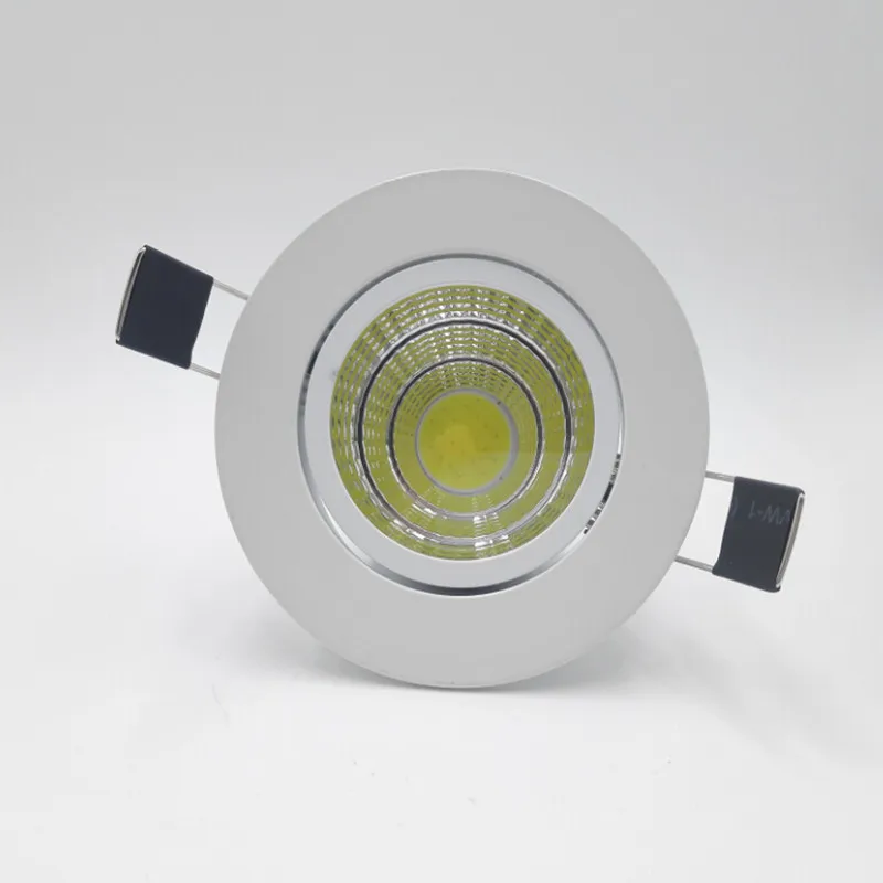 High Power Dimmable 10W COB LED downlight Warm White/White COB led down light AC85~265V