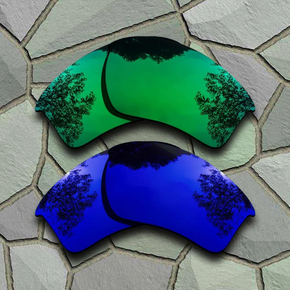 

Jade Green&Violet Blue Sunglasses Polarized Replacement Lenses for Oakley Half Jacket 2.0 XL