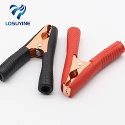 Promotion! Car Alligator Clips Battery Clamps Crocodile Clip 100A Red+Black