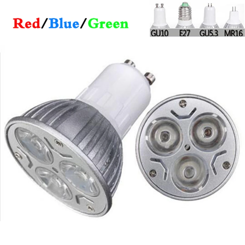 

100pcs Best Price GU10 9W 12W 15W LED High Power Spotlight Home Light Lamp Bulb 220V Red/Blue/Green/Warm White/Cool White light