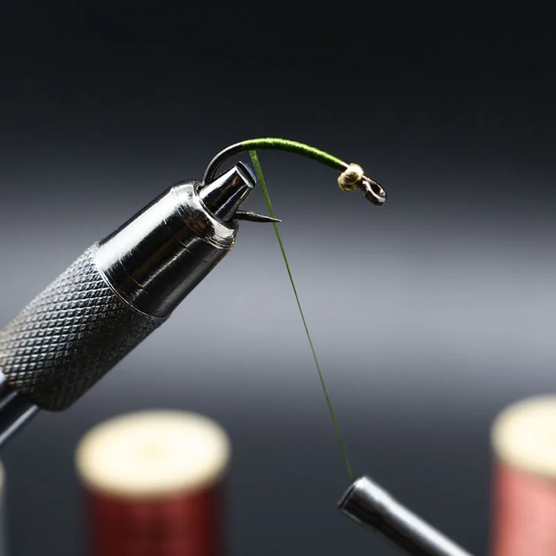 Royal Sissi 15 สีไม้ขนาดเล็ก spooled fly tying ด้าย 8/0 แว็กซ์สูง 300yds/spool 75 Denir hybrid เส้นใยผูกด้าย