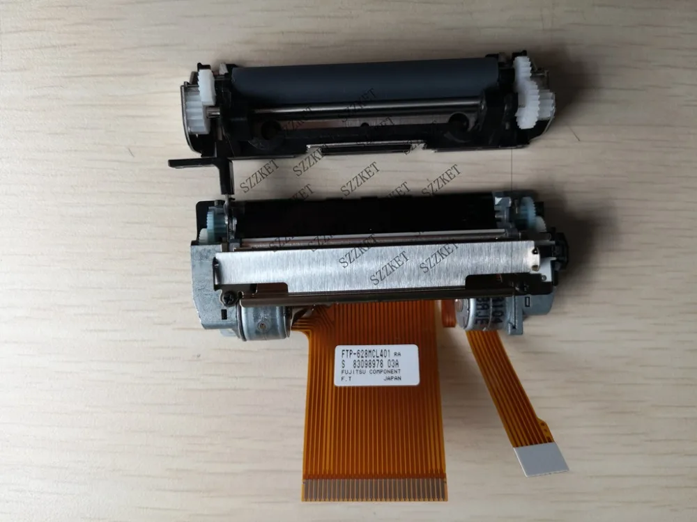 original 2-inch 58mm thermal printer core automatic cutting function thermal print head FTP-628MCL401,FTP628MCL401