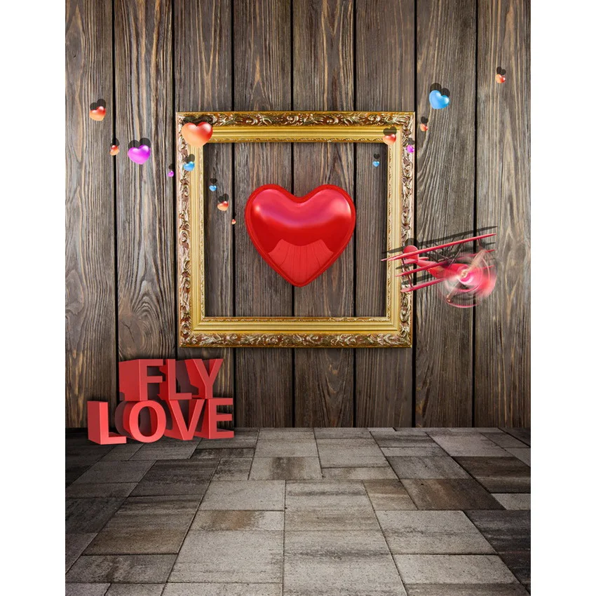 LIFE MAGIC BOX  Photo Backdrops Love Grey Vinyl Photography  Photo Background S-2131