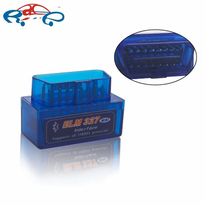 

High quality!Car Auto Interface Scanner Mini ELM327 OBD2 II Bluetooth Diagnostic Tool Compatible Phones smart scan tool hot sale