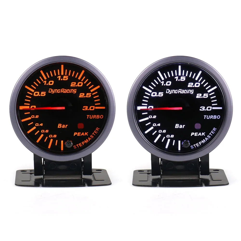 Dyoracing 60MM Car Turbo Boost Gauge 3Bar With Adjustable Turbo Boost Controller Kit 1-30PSI IN-CABIN Car Meter
