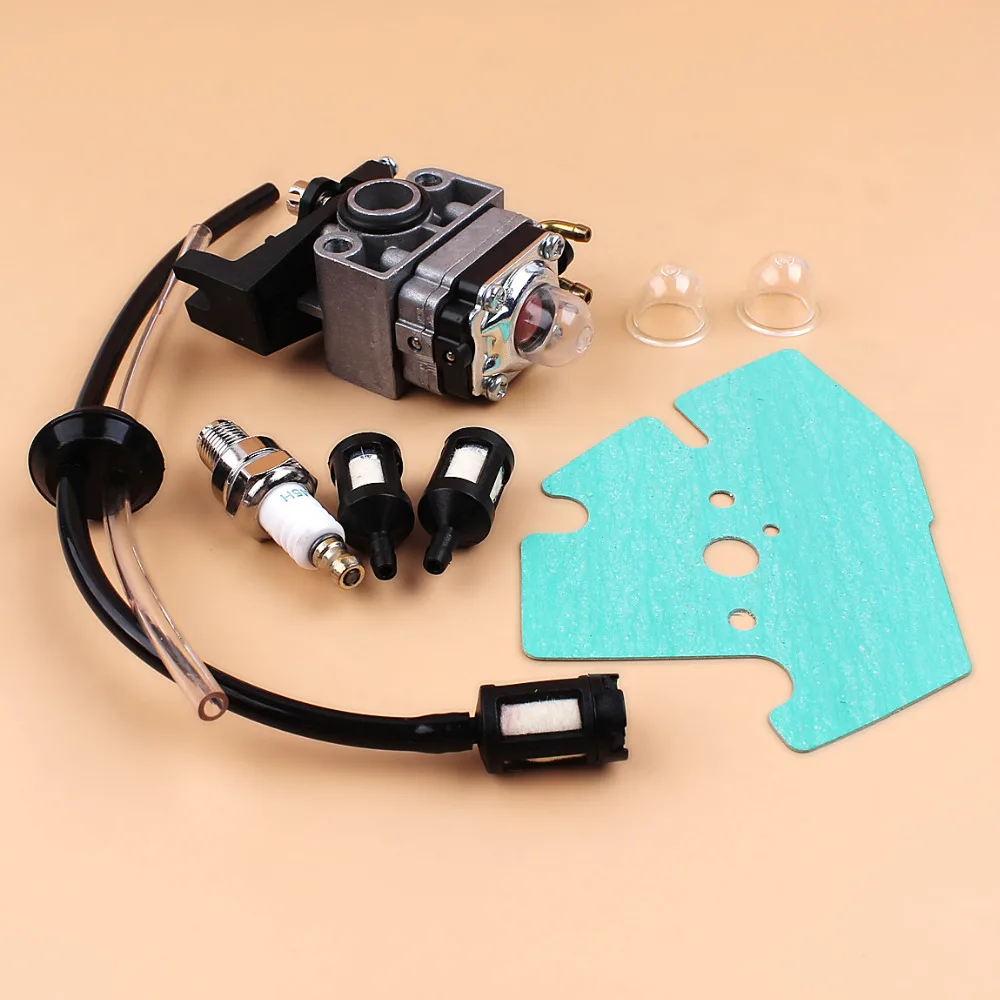 기화기 가스켓 점화 플러그 연료 라인 호스 키트, 혼다 GX25 GX35 GX 25 35 HHT35 HHT35S FG110 트리머 깎는 기계 엔진용