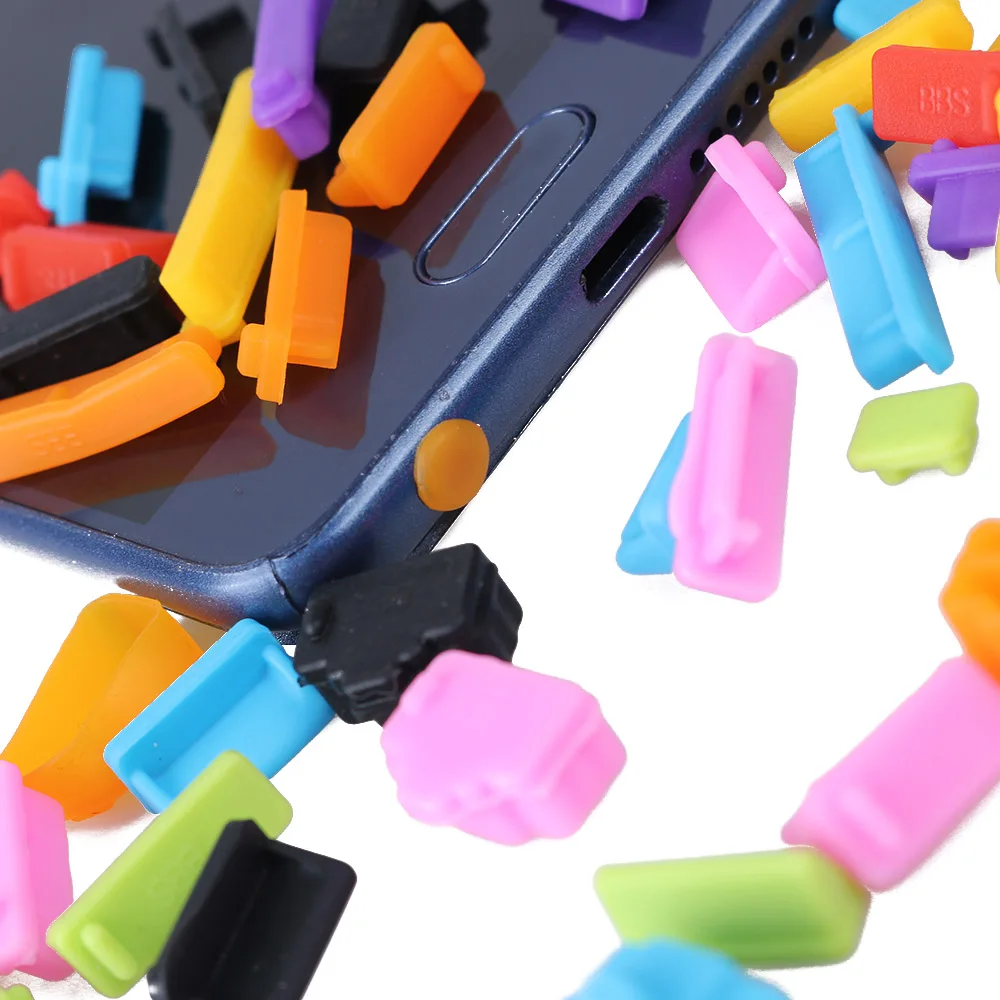 13Pcs Universal Dustproof USB Port HDMI-compatible RJ45 Interface Cover Silicone Anti Dust Plug Stopper For Laptop PC
