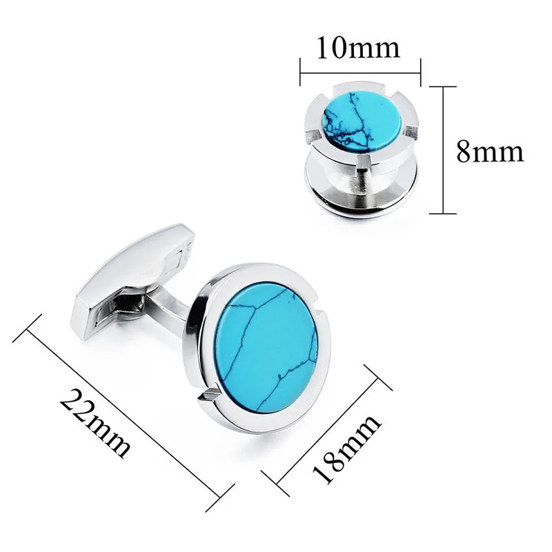 Cufflinks and Studs Set, Mother of Pearl Natural Stone cufflinks,Tuxedo Shirt Studs Men\'s Cufflinks Wedding Party Accessories