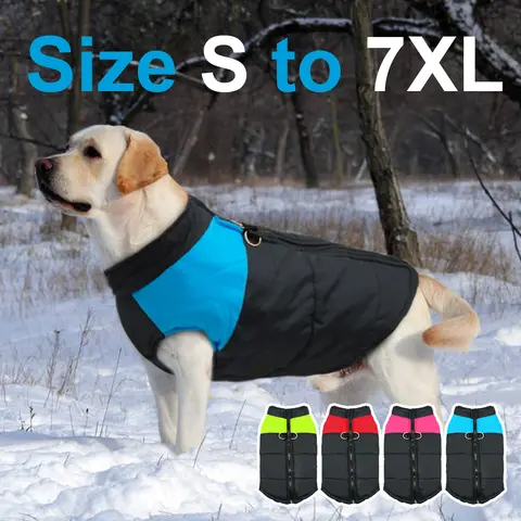 Waterproof Dog Vest Jacket Winter Beirui