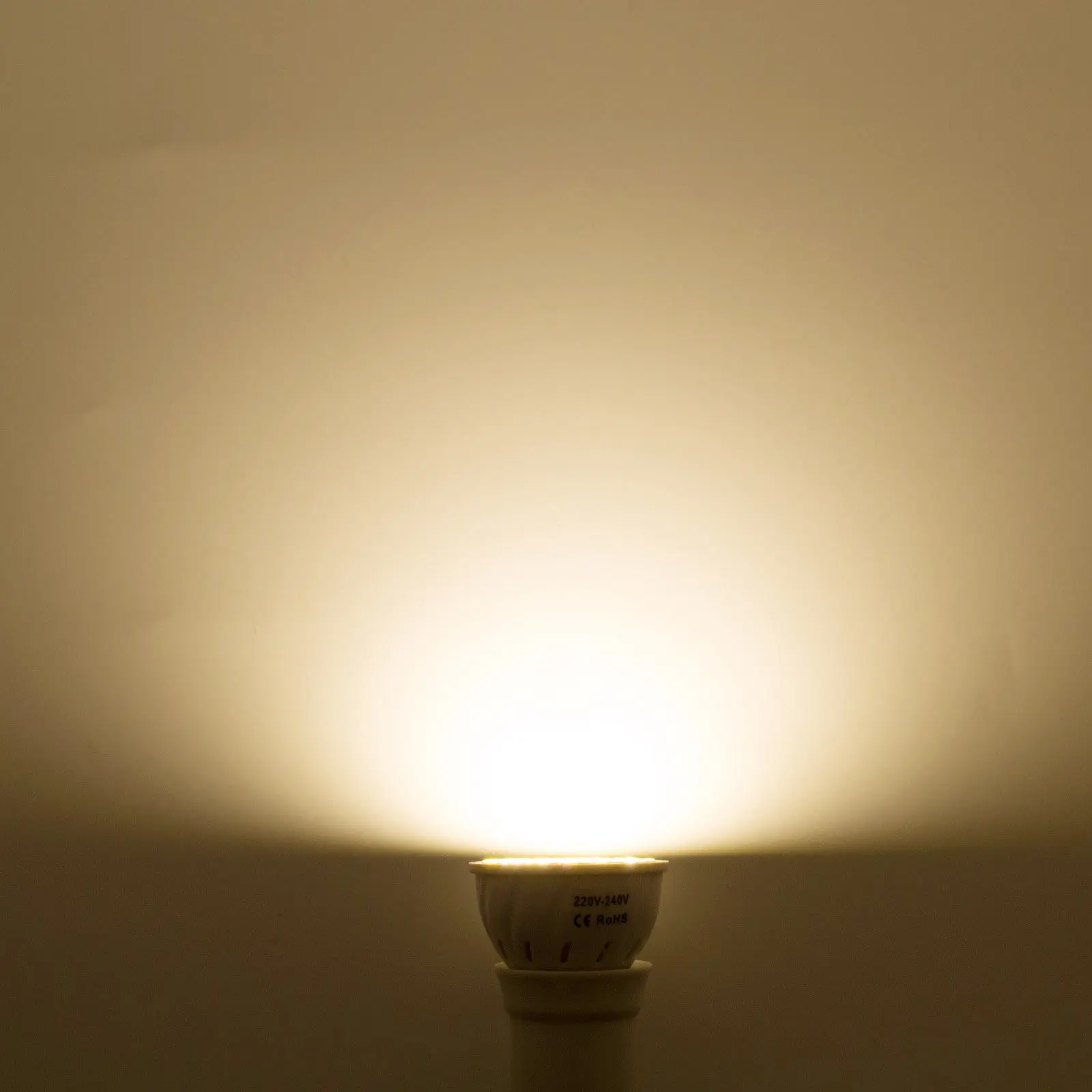 Foco LED GU10 E27 2835SMD, 4W, 5W, 6W, 110V, 220V, 48Led, 60LED, 80LED