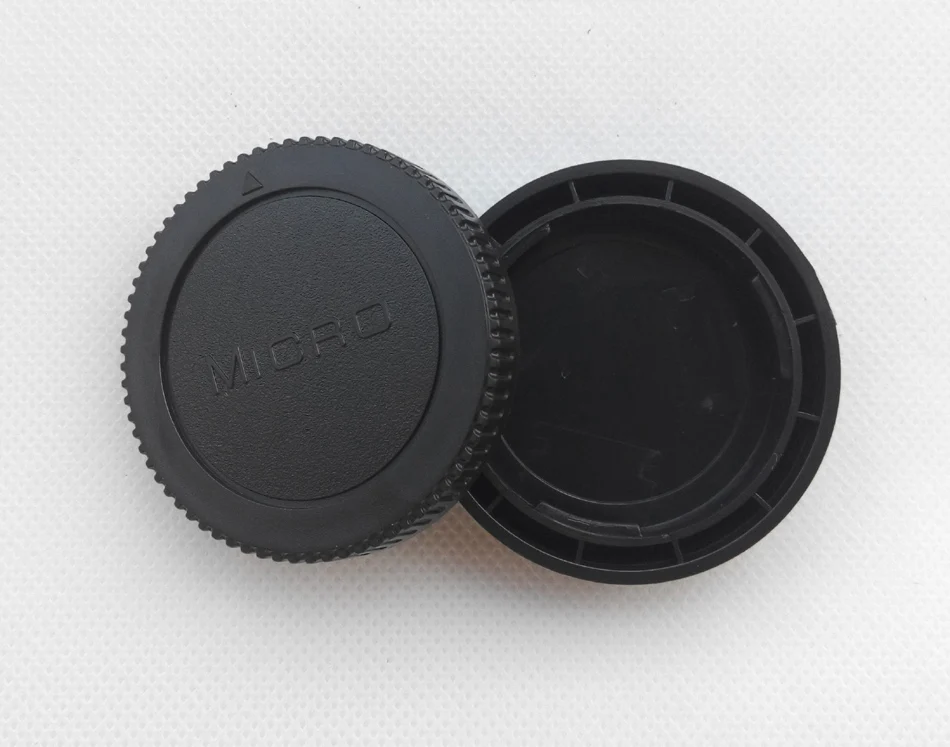 NP3211 Set of Professional Rear Lens Cap + Camera Body Cap for Olympus EPL/EPM & Panasonic GX/GF Micro M4/3