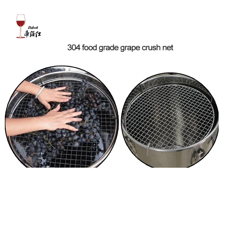 35L 304 Stainless Steel Bucket Home Brewing Fermentation Barrel Wine Fermentor Side Fitting Barrel Top Open Container