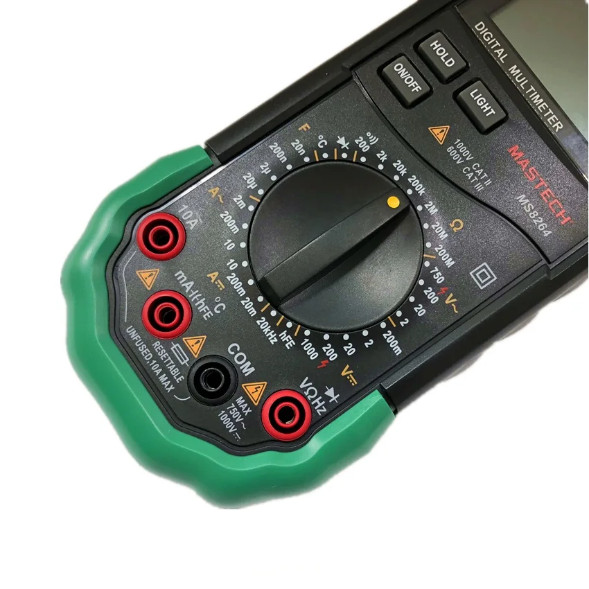 Mastech MS8264 Digital Multimeter Capacitance Frequency Temperature Meter Multimetro Multitester Protection Circuit Anti-Burn