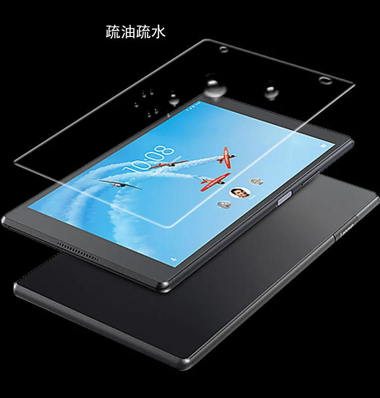 PET Rõ Ràng Bộ Phim Bóng Chất Lượng Tốt Screen Protector Đối Với Lenovo TAB4 Cộng Với 8 TB-8504F/N 8 "Protective Film