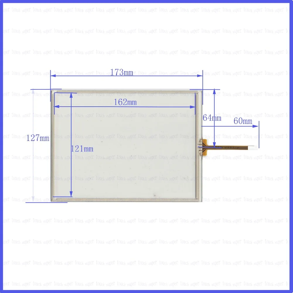 

ZhiYuSun 173*127 POST 8inch touch screen digital player handwriting screen 173mm*127mm the glass thickness 1.8mm