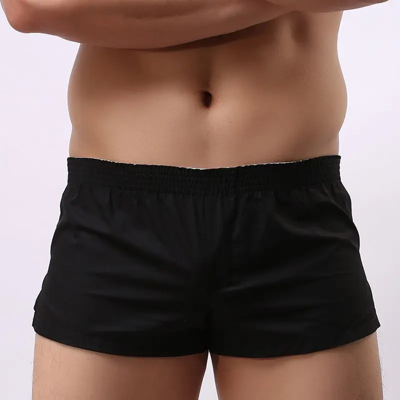 2022 Men Summer Breathable Cotton Male Gym Sports Running Sleep Comfortable Casual Shorts For 7 Colors