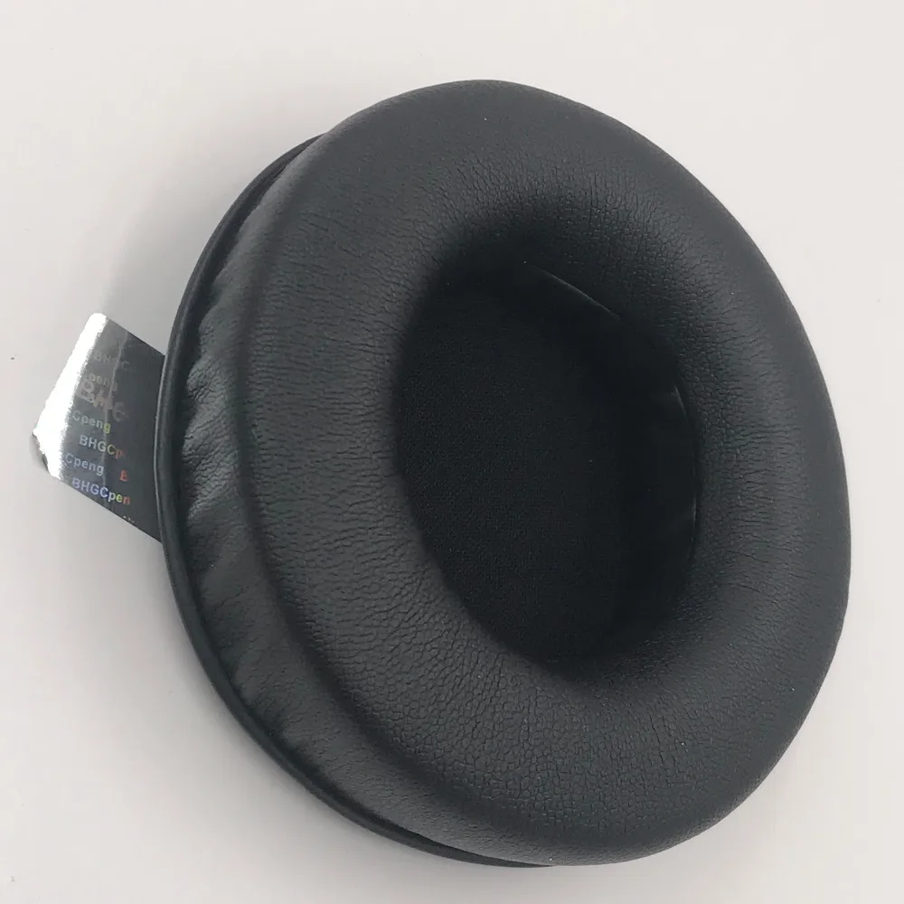 Almofadas para fone de ouvido, 1 par de almofadas para substituição de fone de ouvido, couro artificial macio, para razor kraken pro 7.1