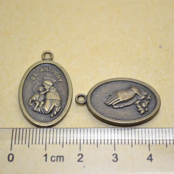 10 pcs Zinc Alloy Antique Bronze Charms oval metal pendant DIY Jewelry Making 26*16mm I186