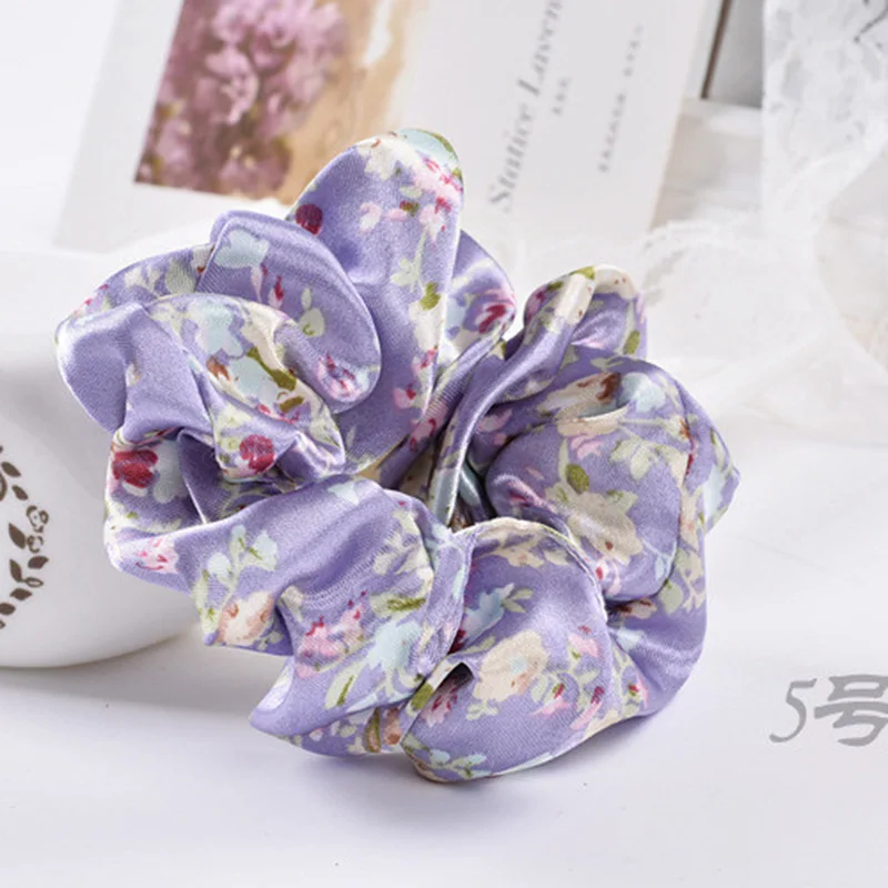 LOVINGSHA Cổ Điển Thiết Kế Nữ Phụ Kiện Tóc Nữ Thương Hiệu Dây Buộc Tóc Scrunchies Cô Gái Tóc Đuôi Ngựa Tóc Giá Đỡ Dây Nữ FCD007