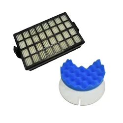 Vacuum cleaner hepa filter & foam filter replacements for Samsung DJ97-00339A/G/F SC8480 SC8440 SC8420 SC8450 SC8460 SC8470 etc