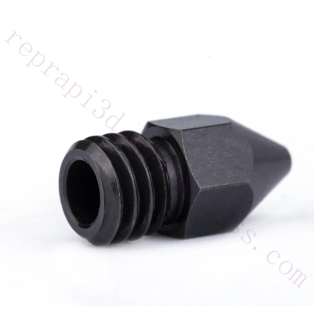 2pcs High Temperature Hardened tool Steel Nozzle 0.4mm for Zortrax M200 M300, Afinia H479, H480, Tier Up Plus 2 3D Printer