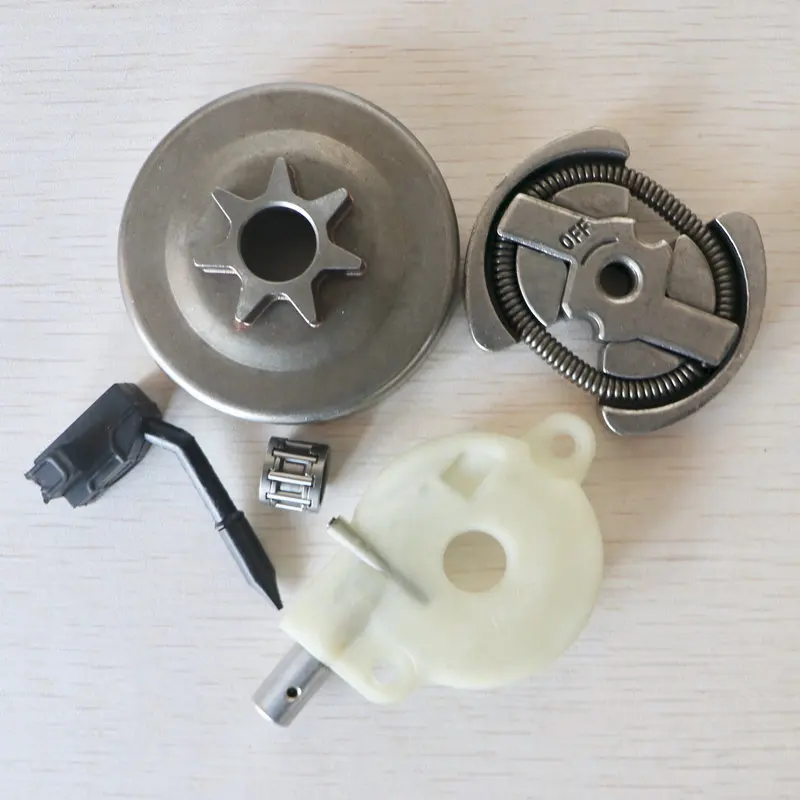 Imagem -02 - Bomba de Óleo do Cilindro da Embreagem Kit Rolamento Gaiola para Husqvarna 142 141 137 136 36 41 Peças Motosserra 325 7t