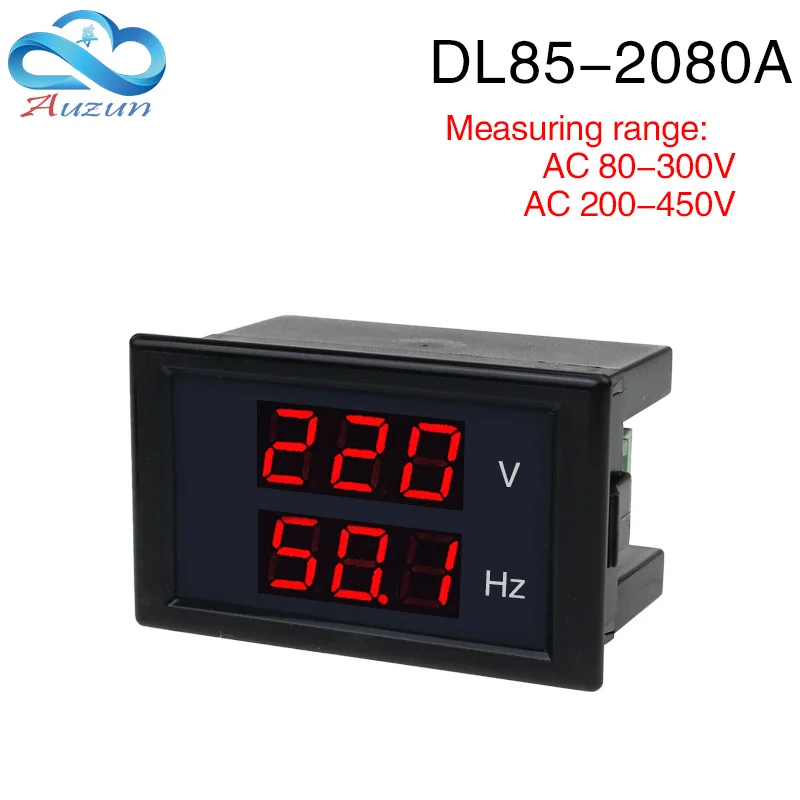 Dl85-2080A gasoline generator digital display ac voltmeter frequency meter AC80-300V AC200-450V